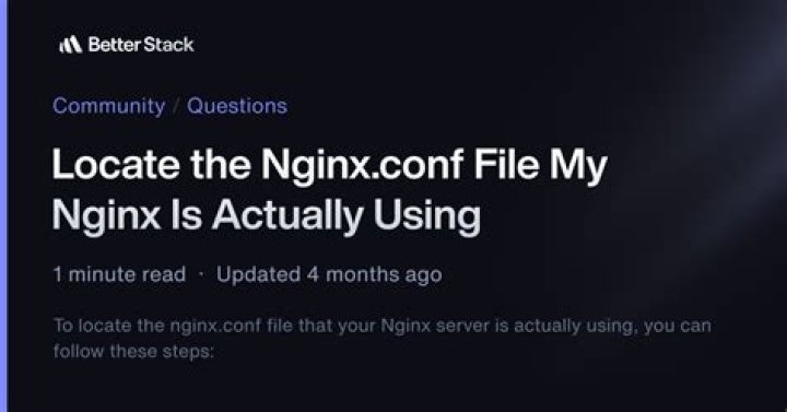 Which location is better saving nginx.conf?