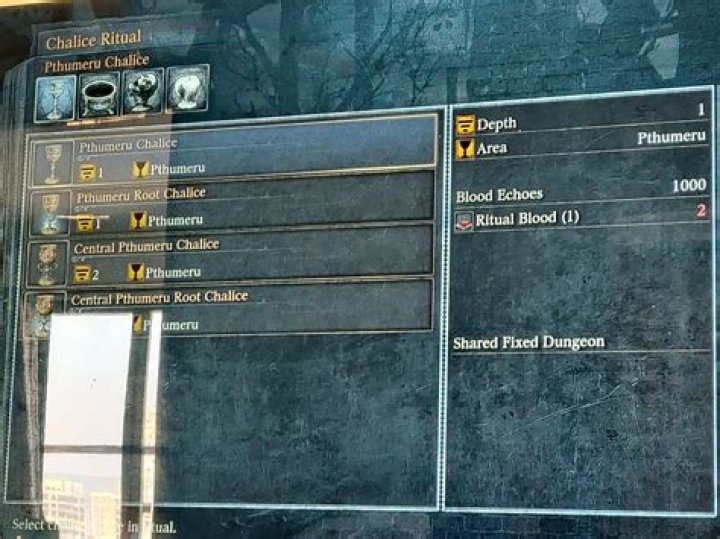Which root chalice dungeons?
