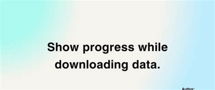 While downloading