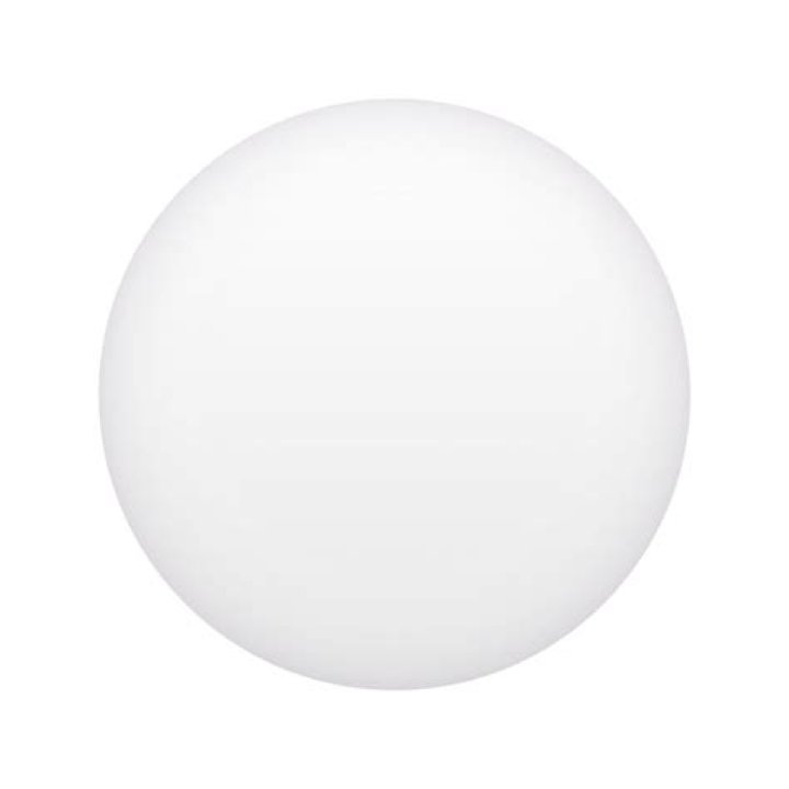 white circle