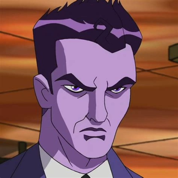 Who is the purple man?