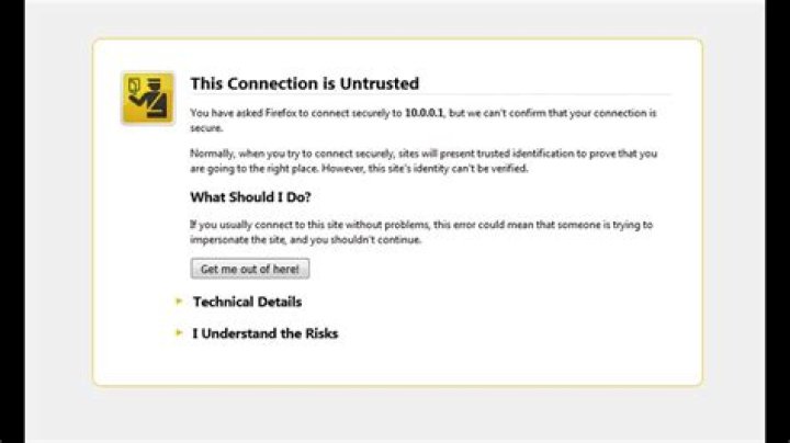 Why 'This Connection is Untrusted' for practically every site on Mozilla Firefox?