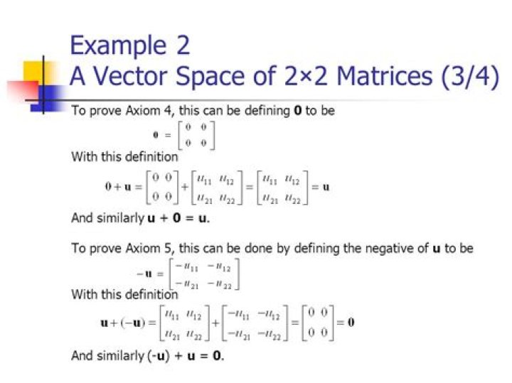 why a set of all $2 \times 2$ matrices can be a vector space? [duplicate]
