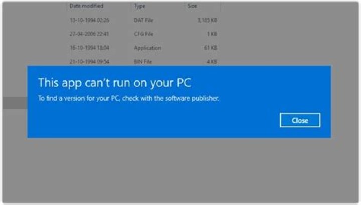 Why can't a 64 bit OS run a 16 bit application?