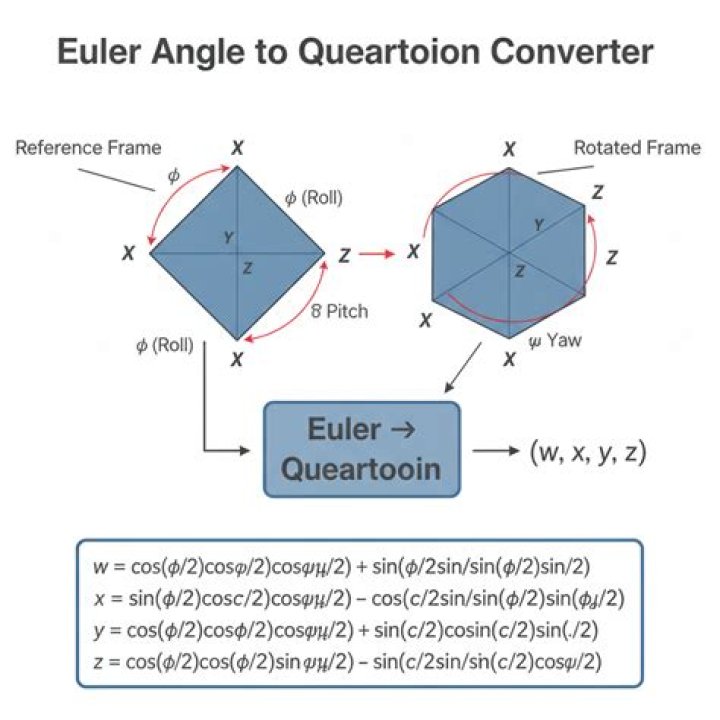 Why convert Quaternion to Euler Angle