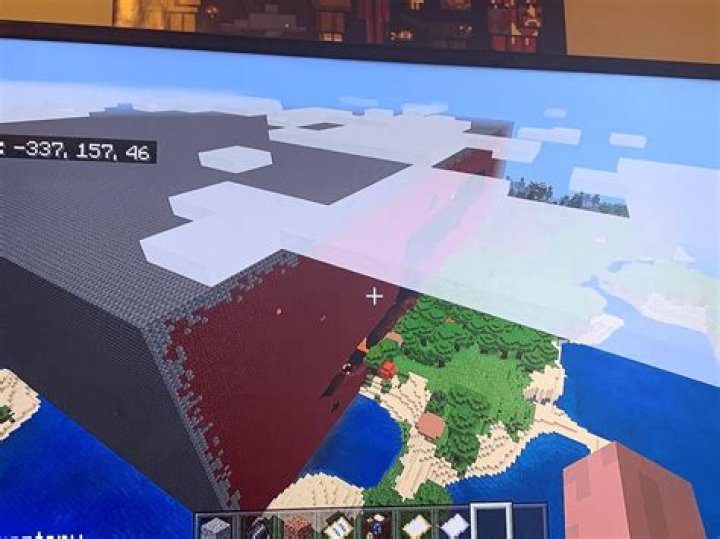 Why did the Nether generate in the Overworld of this map file?