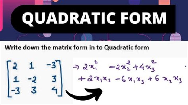 Why do we assume that a matrix in quadratic form is Symmetric?