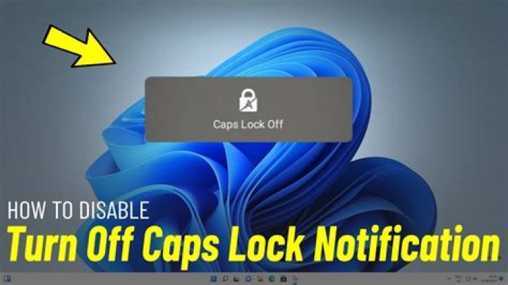 Why does turning Caps Lock off take such a long time to work?