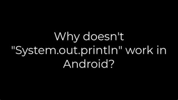 Why doesn't 