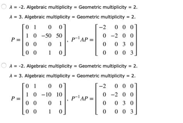 why geometric multiplicity is bounded by algebraic multiplicity?