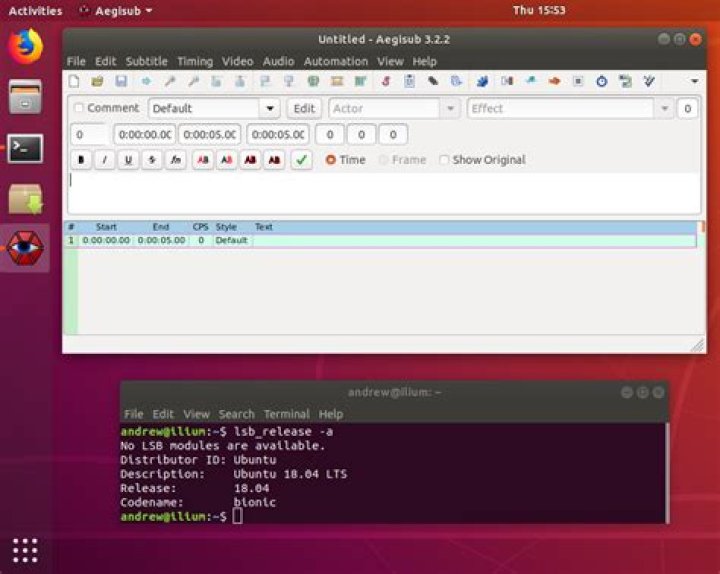 Why is Aegisub no longer available in Ubuntu?