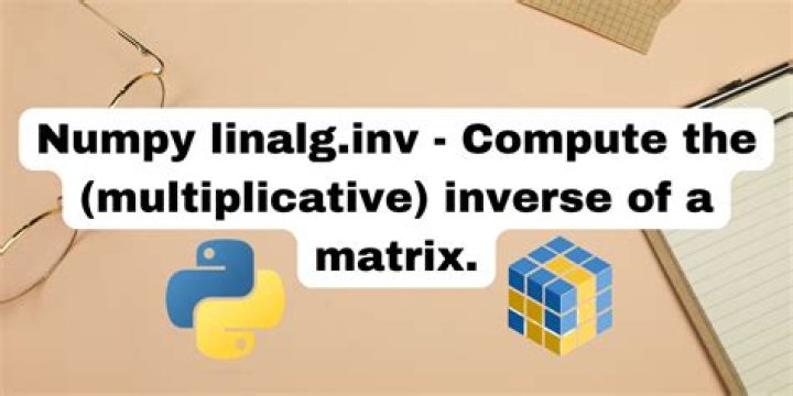 Why is numpy.linalg.pinv() preferred over numpy.linalg.inv() for creating inverse of a matrix in linear regression