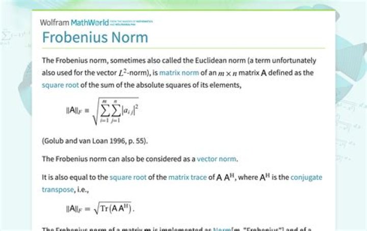 Why is the Frobenius norm of a matrix greater than or equal to the spectral norm?