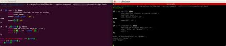 Why shellharden does not output background colors in Terminator?