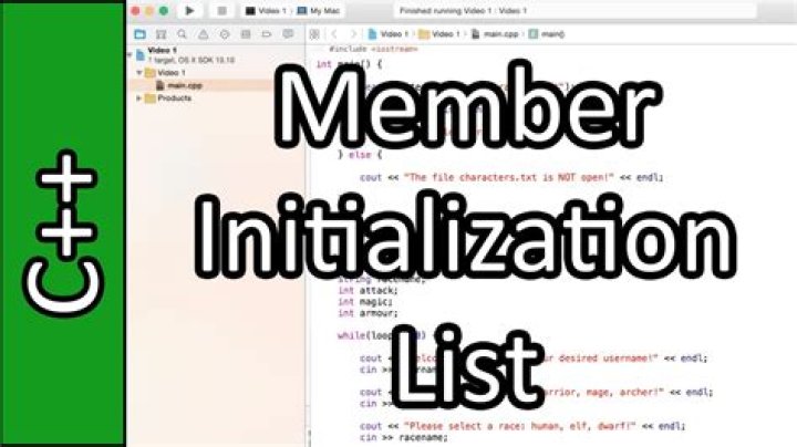 Why should I prefer to use member initialization lists?