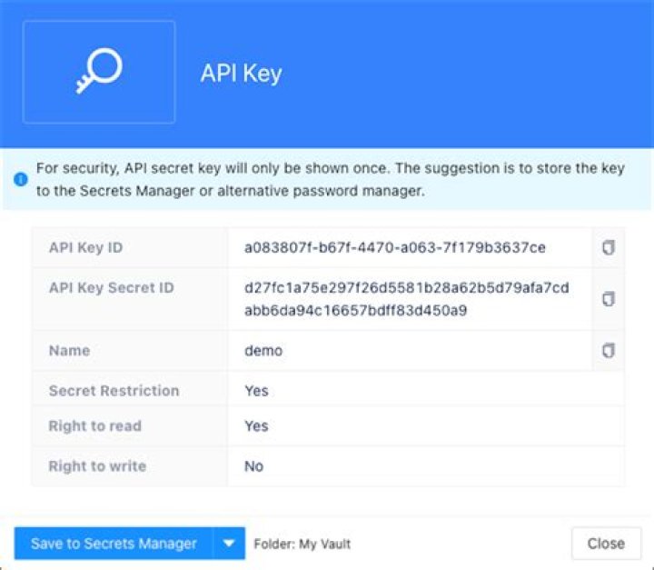Why use an API key and secret?