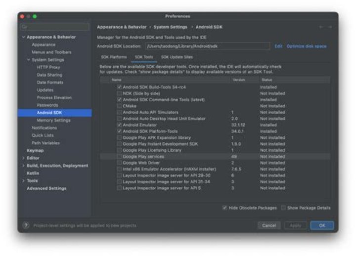 Why won't my Android SDK Manager show up when invoked from Eclipse?