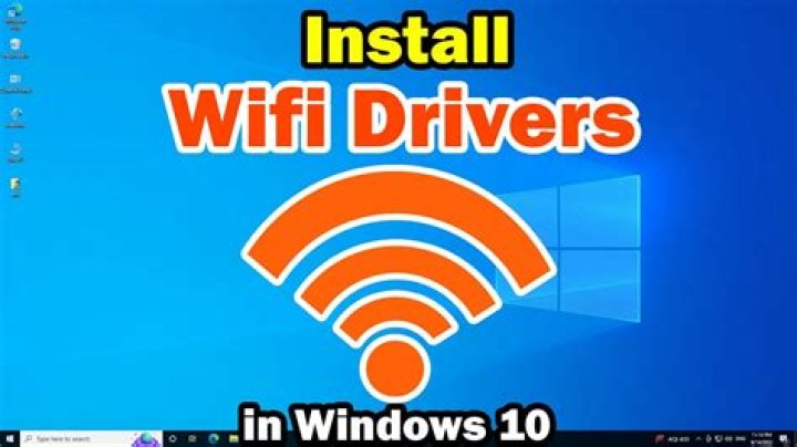 Wi-fi drivers on old laptop