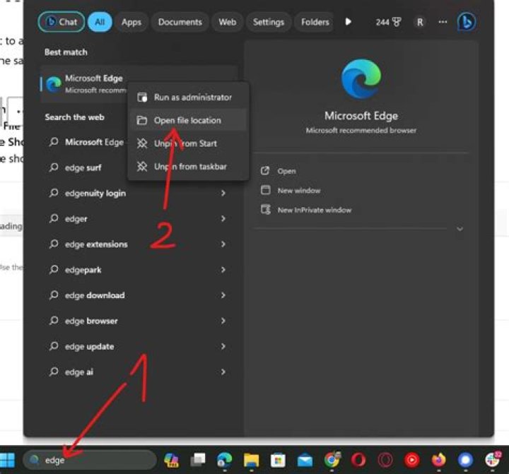 Windows 10: Custom URL shortcuts on desktop with Edge