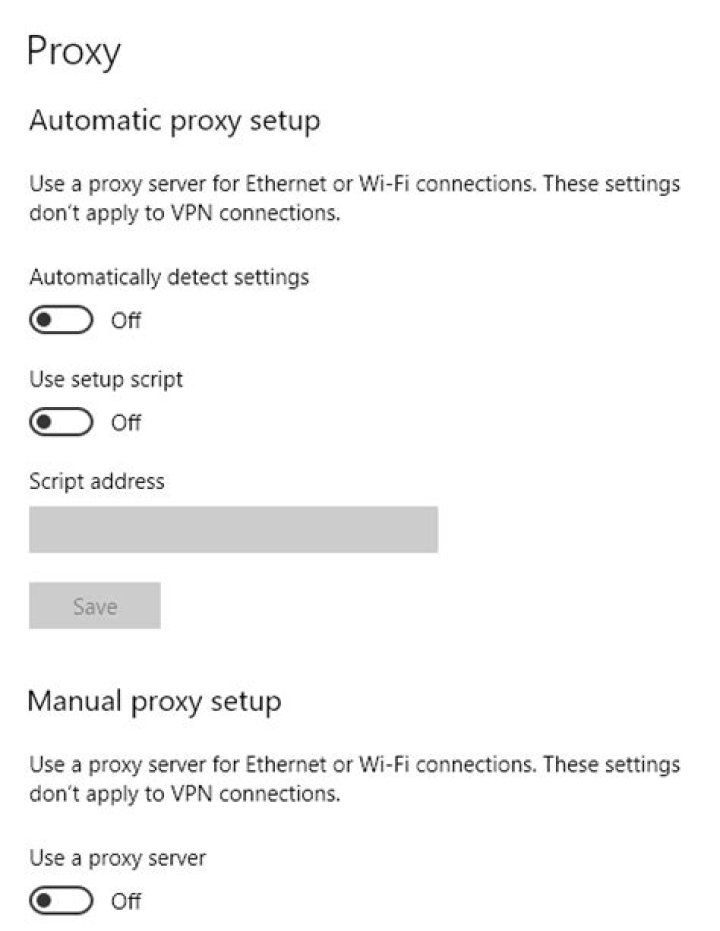 Windows 10 erroneously claims there is no internet and various features don't work - NCSI Probing