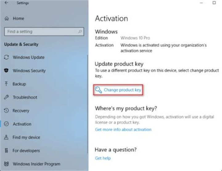 Windows 10 Pro activation suddenly lost