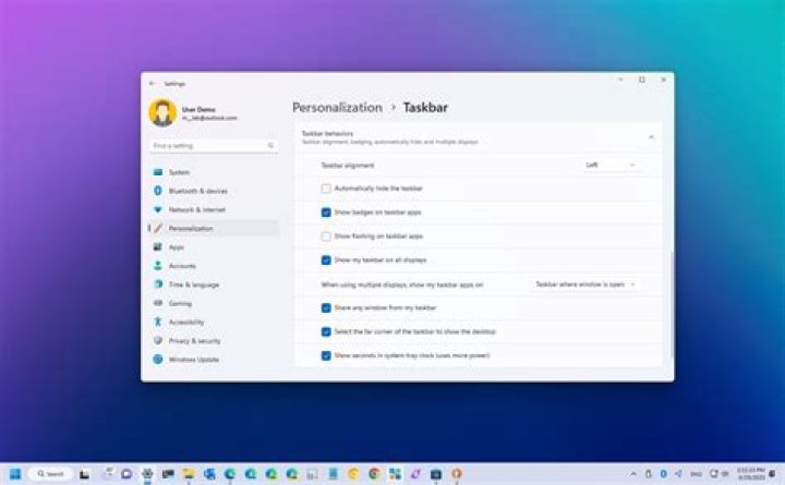 Windows 11 Taskbar only(!) on secondary monitor