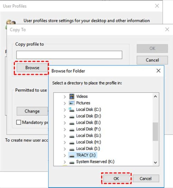 Windows 7: Migrate user profile to another computer manually