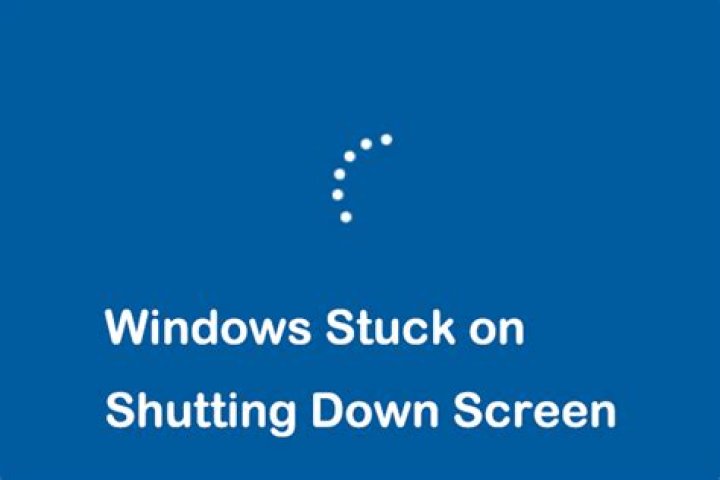 Windows 7 stuck on shutting down