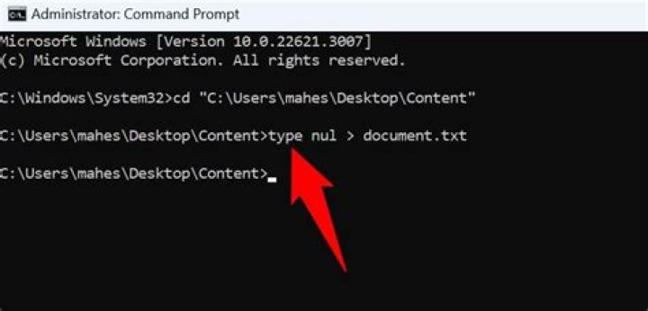 Windows command-line: create a file with the current date in its name