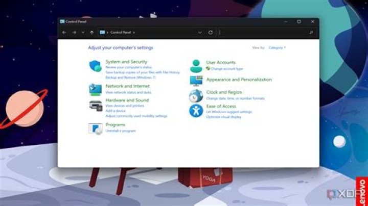 Windows Control Panel