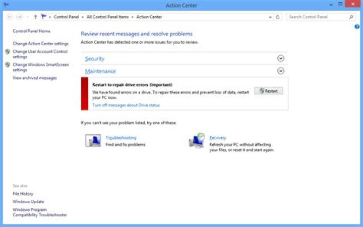 Windows found errors on a drive but does not tell me with how can I find out?