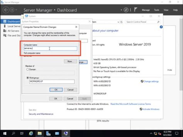 Windows Server 19 DNS A Record PTR Option