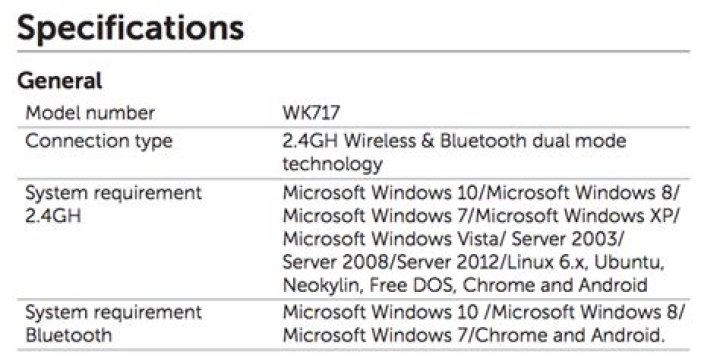 WK717 PDF System requirements WK717 PDF System requirements