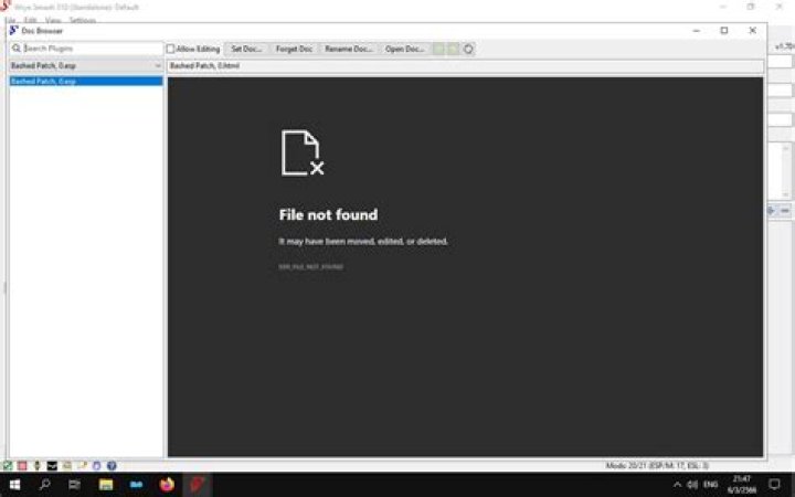 Wrye Bash problem: WindowsError: [Error 2] The system cannot find the file specified... Bashed Patch, 0.esp