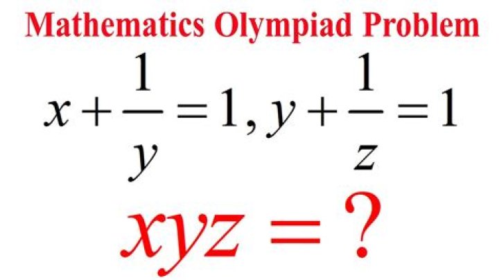 $x + \frac1y = y + \frac1z = z + \frac1x$, then value of $xyz$ is? [duplicate]