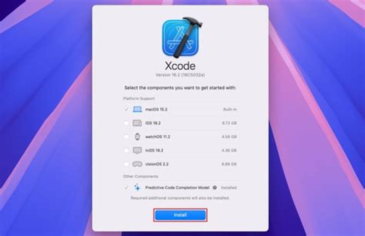 xcode - install manually