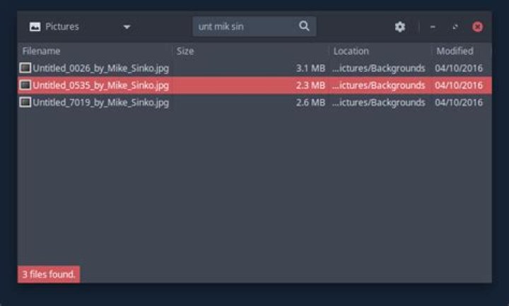 Xubuntu find files in thunar