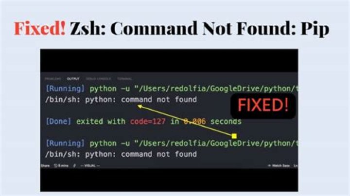 zsh: command not found: ansible after pip installing