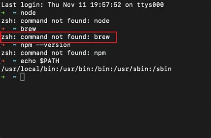 zsh: command not found: atom